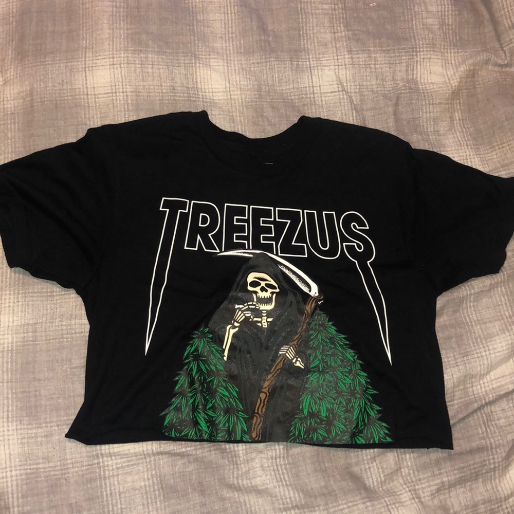 Cropped Treezus tee